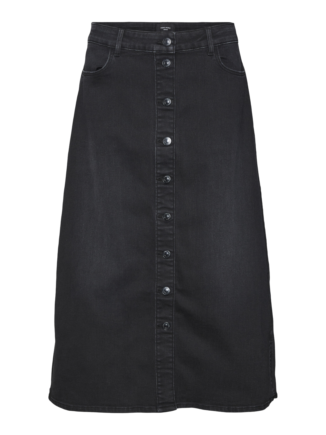 Black best sale denim skirt