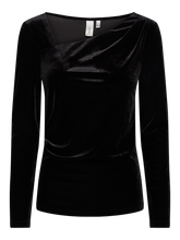 Ladda upp bild till gallerivisning, YASNOVELLA T-Shirts &amp; Tops - Black
