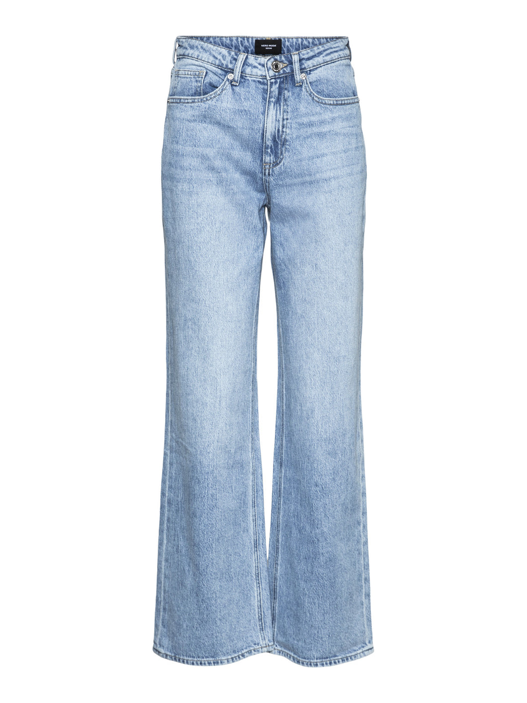 VMTESSA Wide Jeans - Light Blue Denim