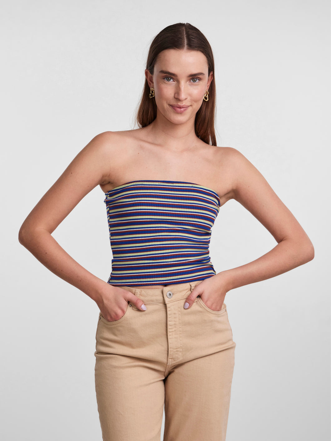 PCLIPPA Tube Top - Burnt Henna